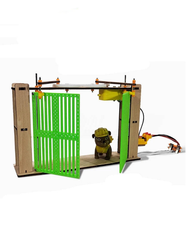 Electric Door Model Physics DIY Toys
