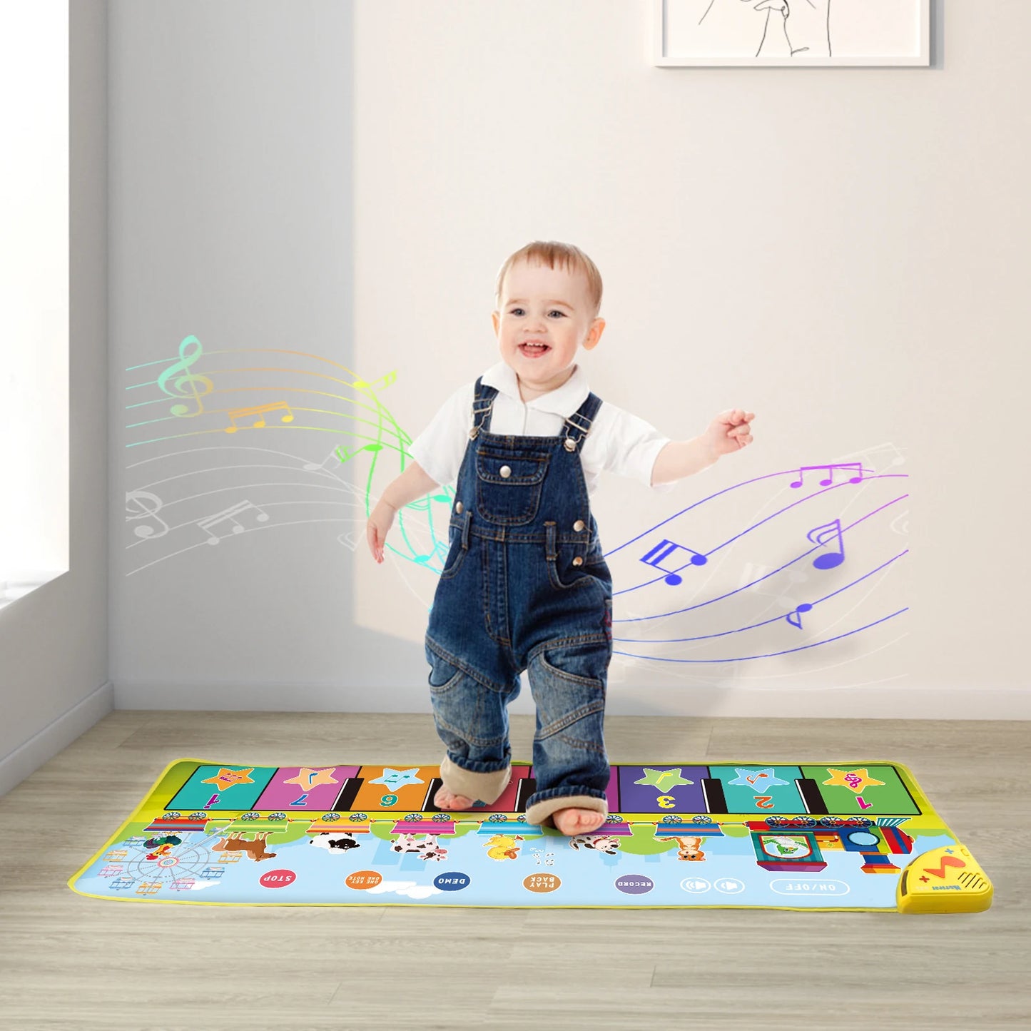 Kid Animal Music Piano Mat Toy