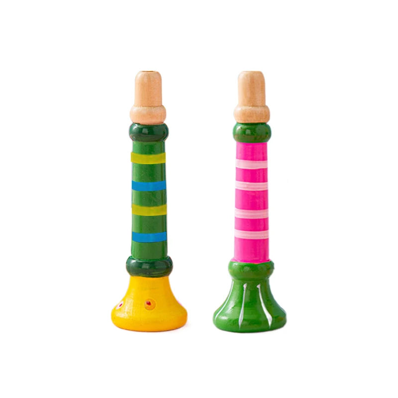 Wooden Trumpet Children Toy