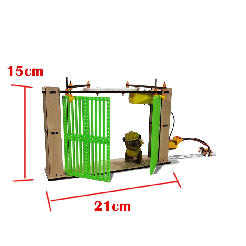 Electric Door Model Physics DIY Toys