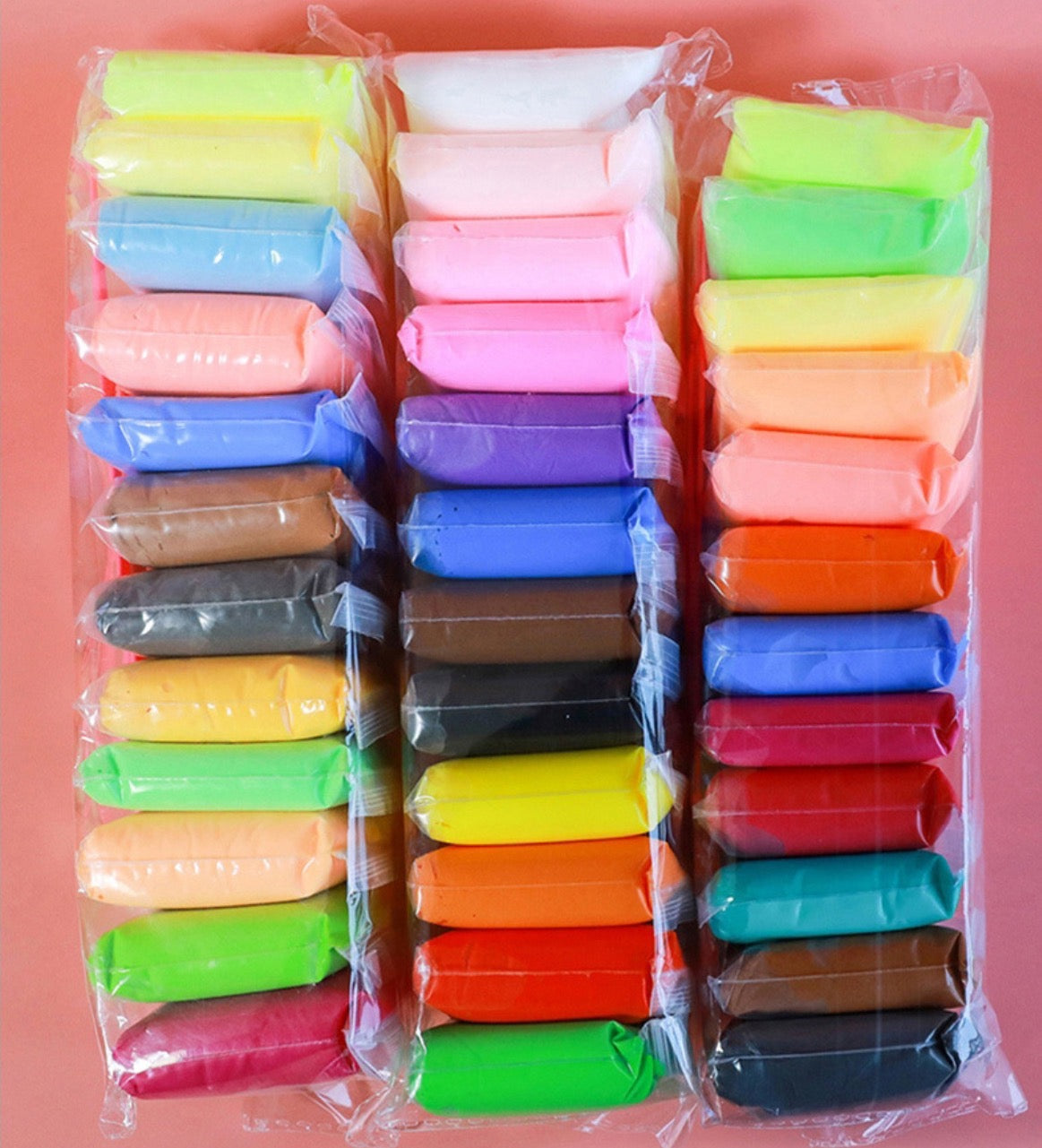 Baxter Learns to Save Air Dry Clay for Kids - Non-Toxic Soft DIY Craft Material (36 colors)